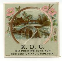 K.D.C. is a Positive Cure for Indigestion and Dyspepsia