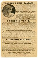 Parker's Tonic: the Great Health and Strength Restorer