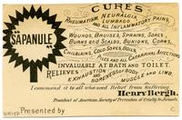 Sapanule: Sold by all Druggists