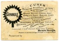 Sapanule: Sold by all Druggists