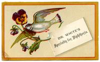 Dr. White's Speciality for Diphtheria & Sore Throat