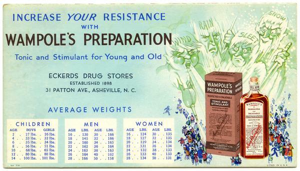 Increase Your Resistance with Wampole's Preparation: Tonic and Stimulant for Young and Old