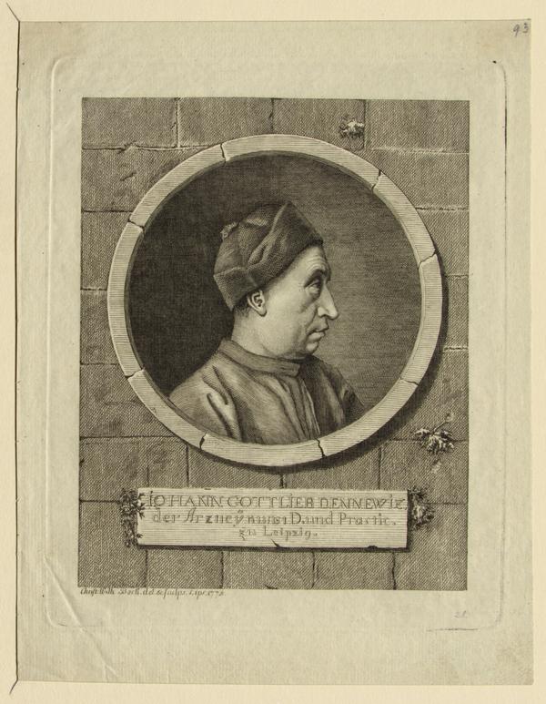 Dennewiz, Johann Gottlieb