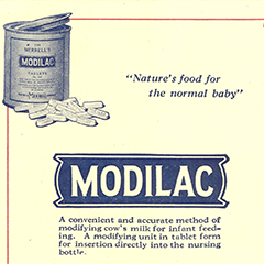 Modilac-Merrell Advertisement