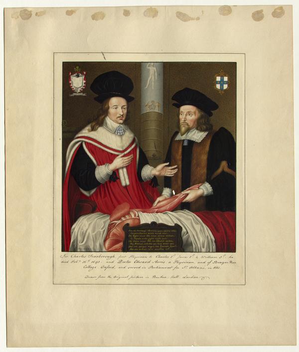 Arris, Edward with Sir Charles Scarburgh