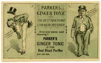 Parker's Ginger Tonic: the Best Health and Strength Restorer 