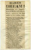 24. Hare's dream! : describing the apparitions of Burke and others, which appeared to him while in the Calton Jail