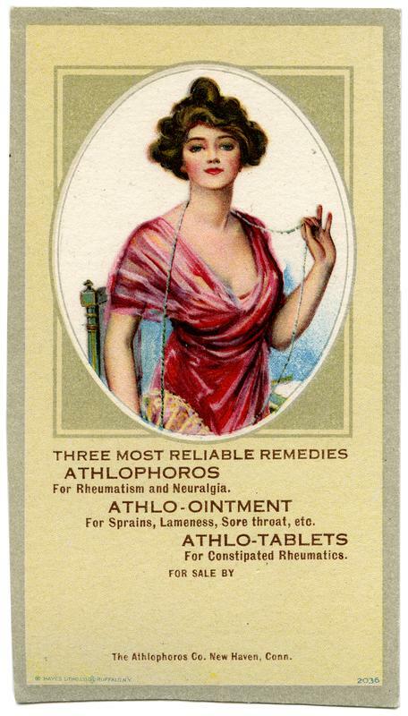 Three Most Reliable Remedies: Athlophoros For Rheumatism and Neuralgia, Athlo-Ointment For Sprains, Lameness, Sore throat...
